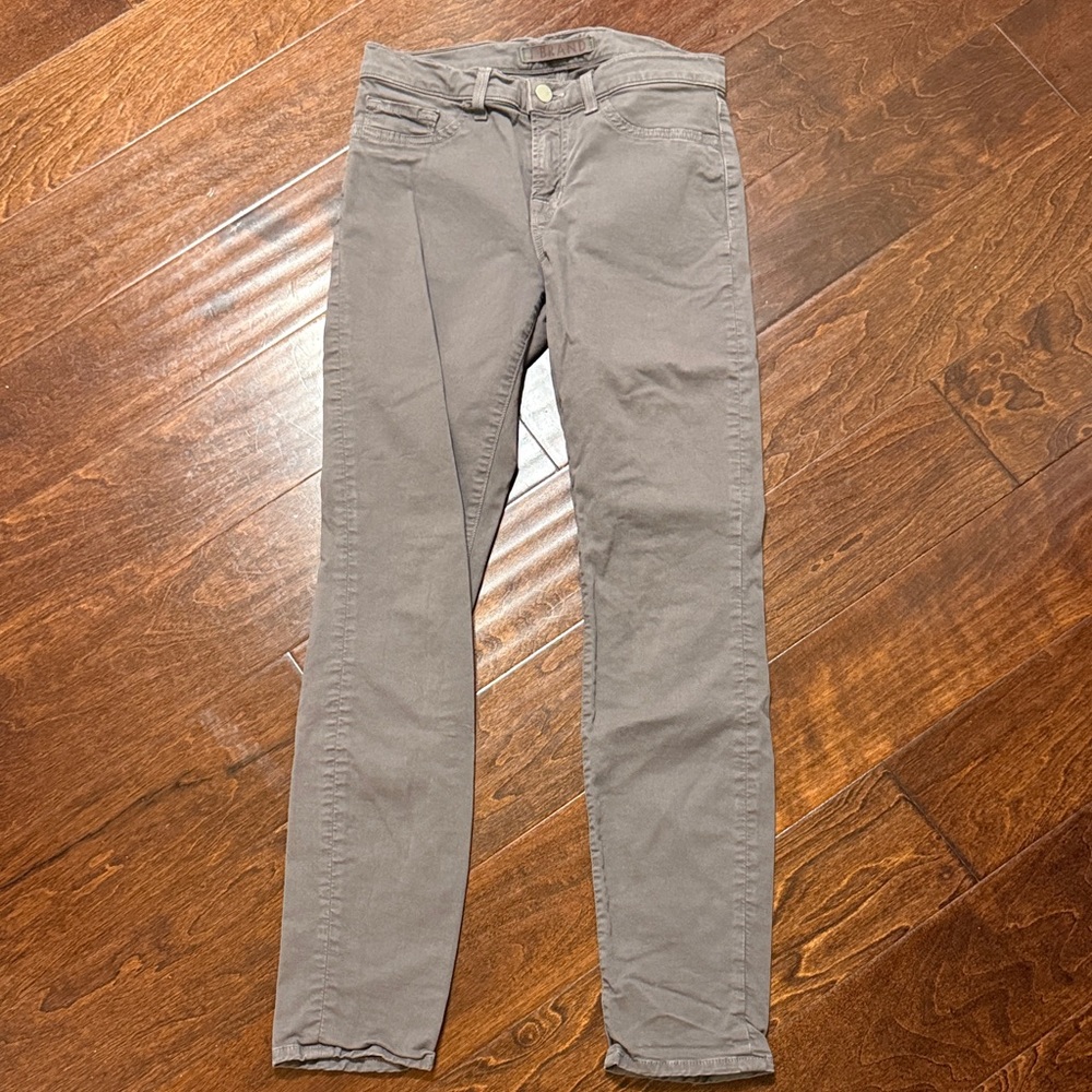 J Brand Gray Denim Skinny Jeans
